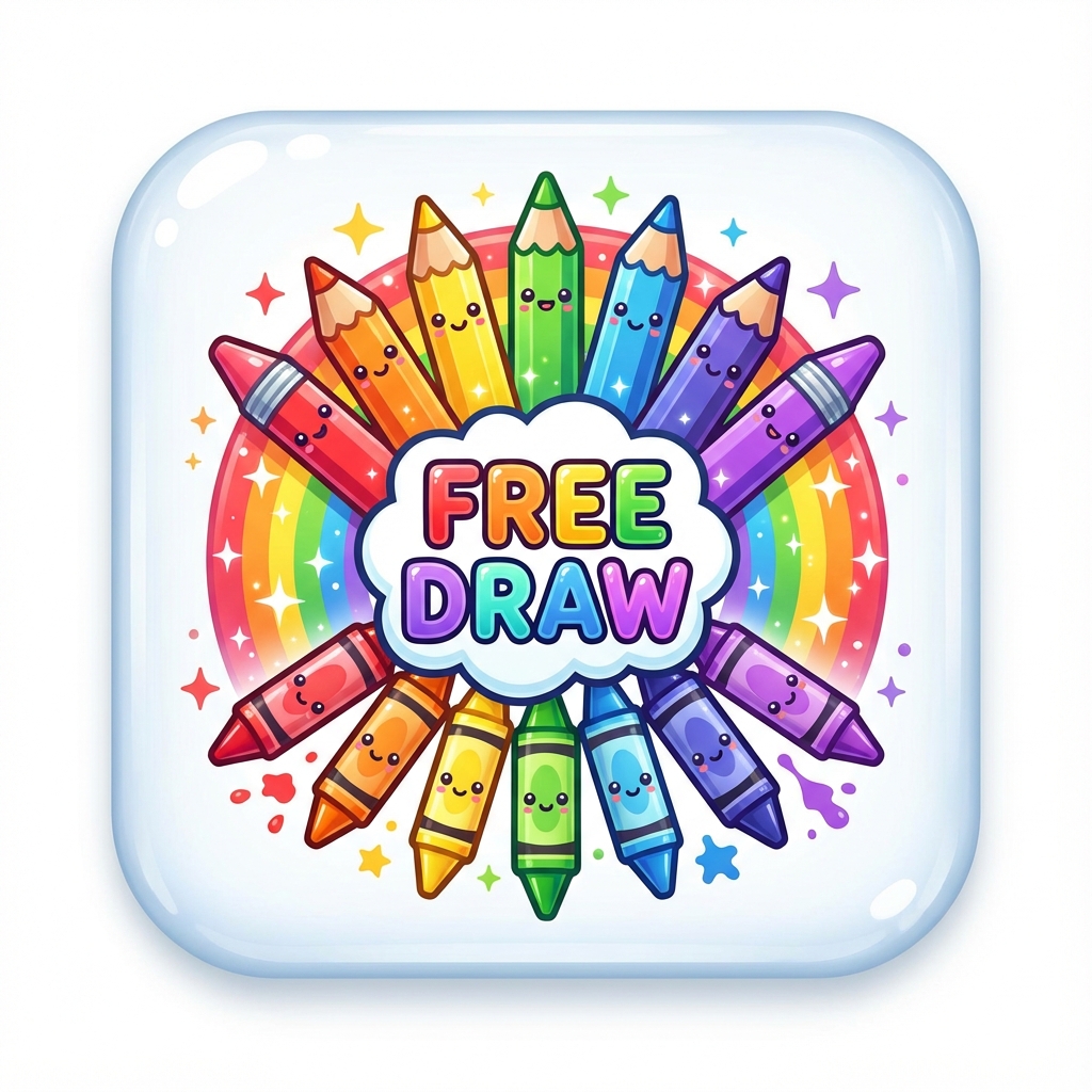 Free draw mode artwork